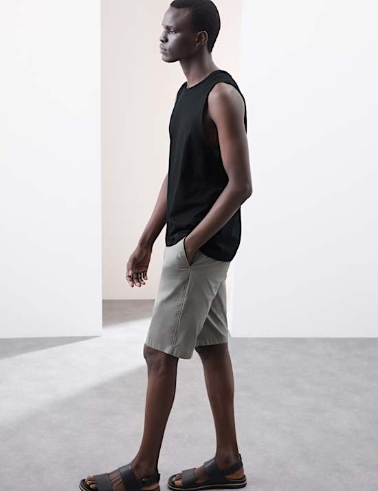 Pure Supima® Cotton Crew Neck Vest