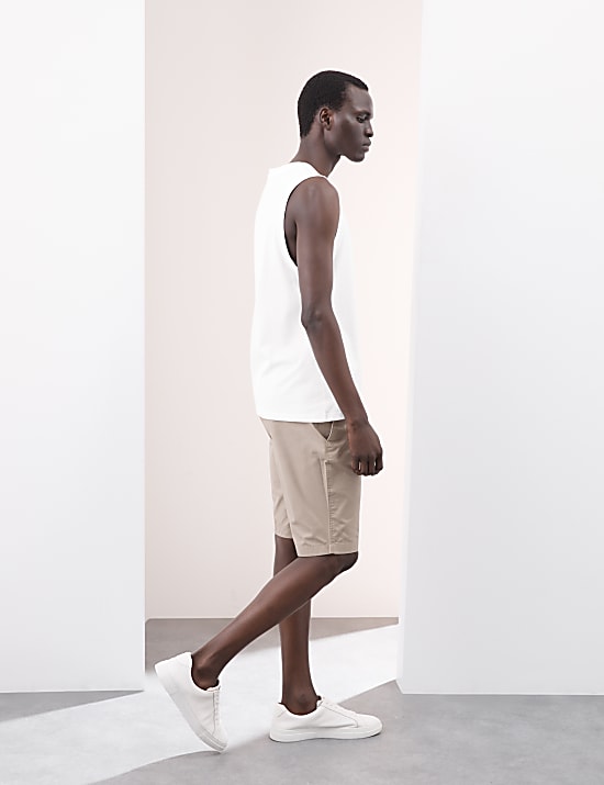 Maillot de corps en coton Supima&reg; &agrave; col rond