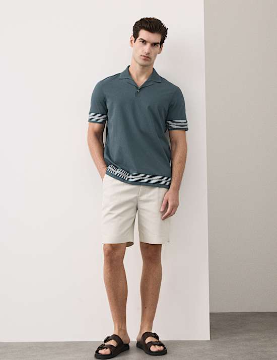 Pure Supima&reg; Cotton Embroidered Polo Shirt