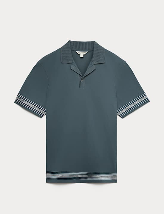 Pure Supima&reg; Cotton Embroidered Polo Shirt