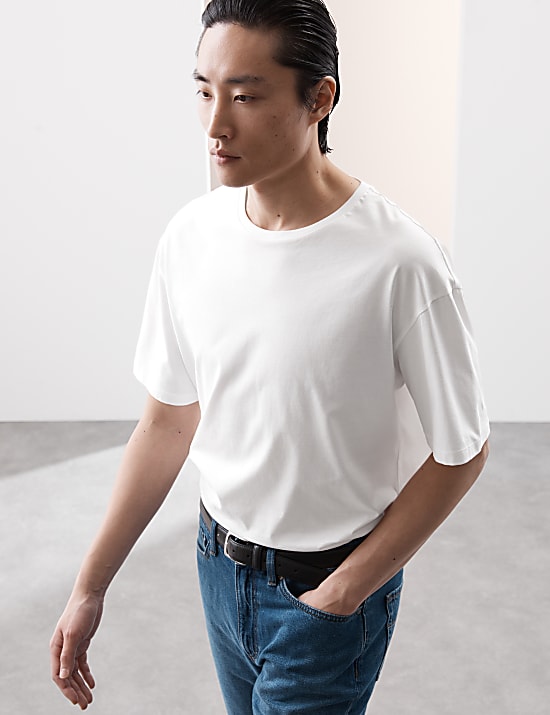 Pure Supima® Cotton Oversized T-Shirt