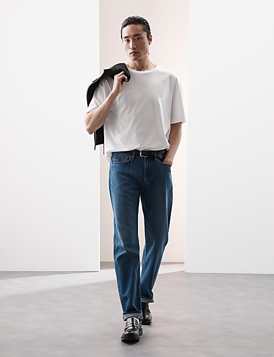 Camiseta maxi 100 % algodón Supima