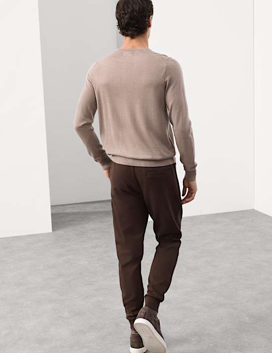 Regular Fit Cotton Rich Performance Cuffed Joggers