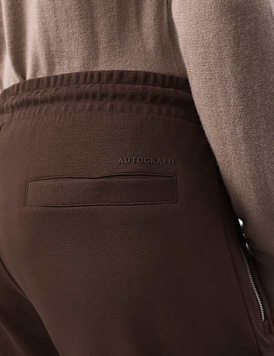 Regular Fit Cotton Rich Performance Cuffed Joggers