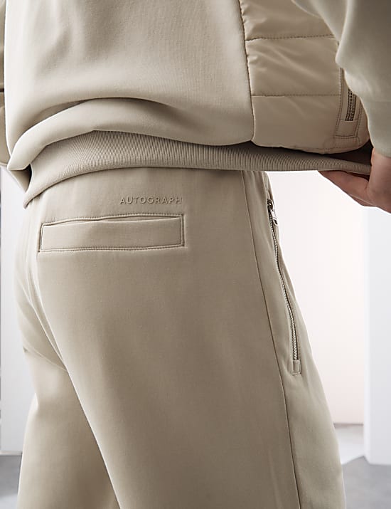 Regular Fit Cotton Rich Performance Cuffed Joggers