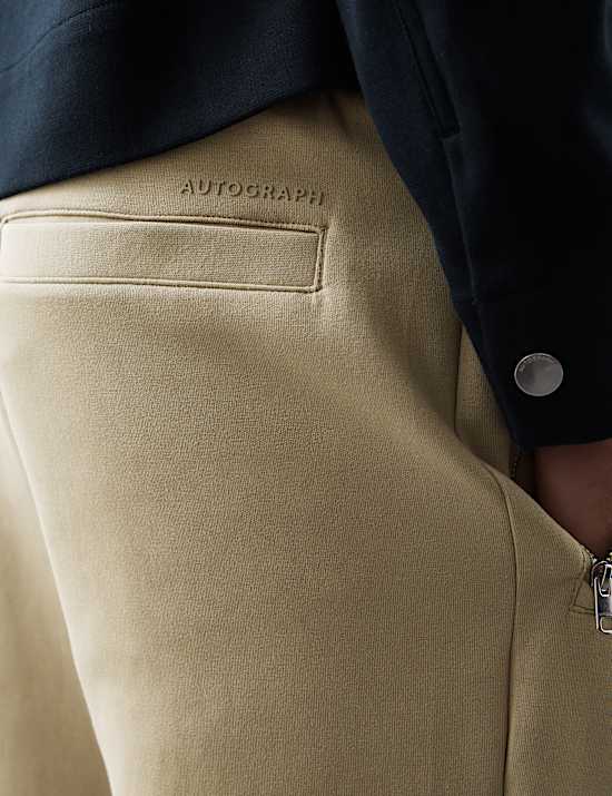 Regular Fit Cotton Rich Performance Cuffed Joggers