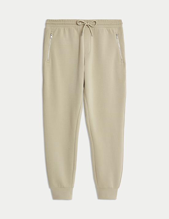 Regular Fit Cotton Rich Performance Cuffed Joggers