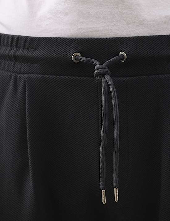 Cotton Rich Twill Joggers