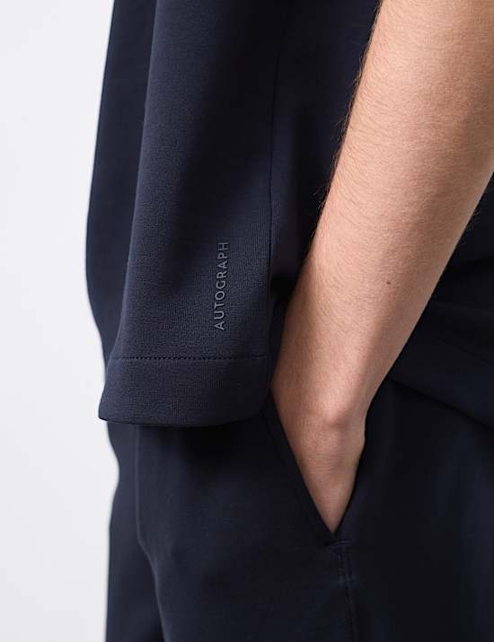 T-shirt coupe large à motif plongée