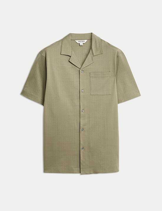 Pure Cotton Revere Polo Shirt