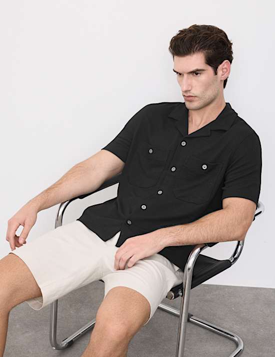 Cotton Modal Polo Shirt