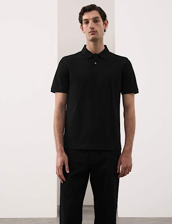 Fine Mercerised Cotton Pique Polo