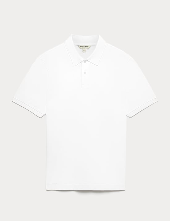 Fine Mercerised Cotton Pique Polo