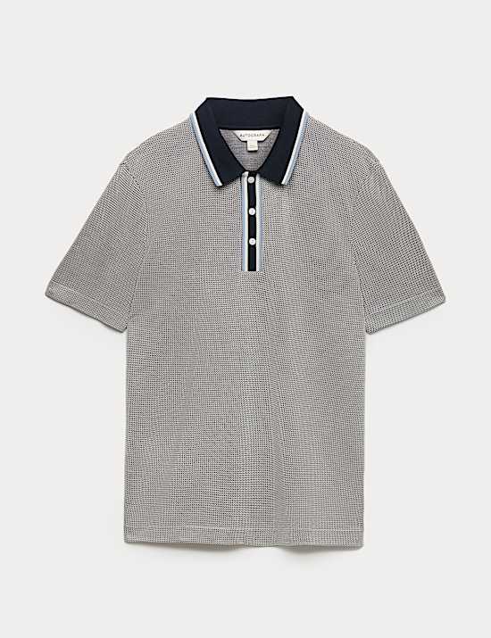 Modal Rich Tipped Soft Polo Shirt