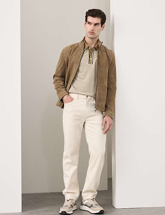 Modal Rich Tipped Soft Polo Shirt