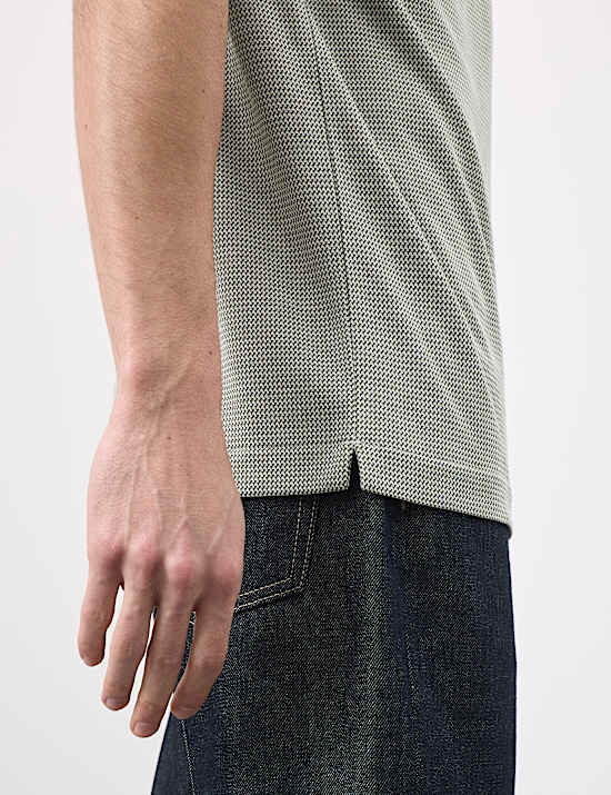 Modal Rich Tipped Soft Polo Shirt