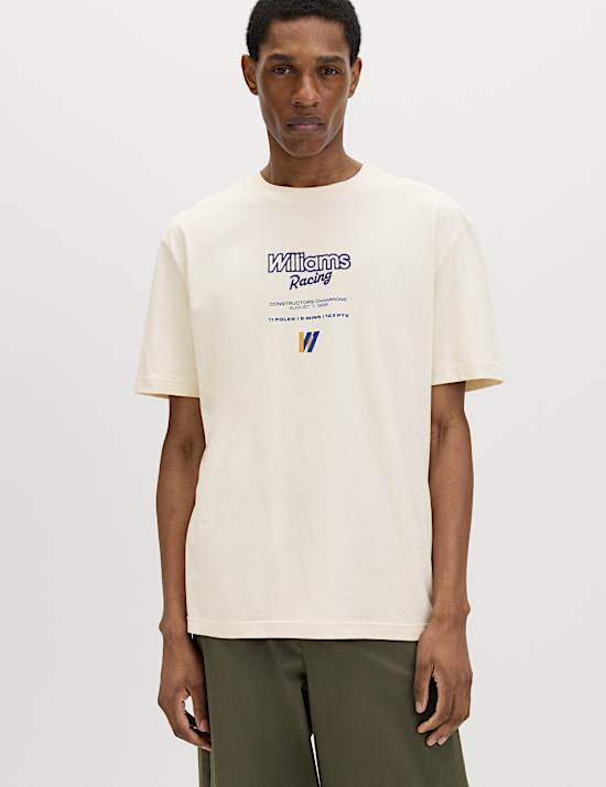 Regular Fit Pure Cotton Graphic T-Shirt