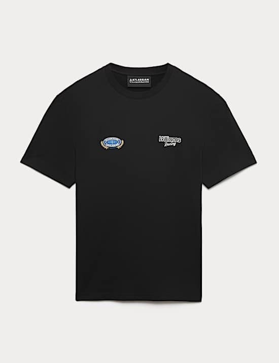 Pure Cotton Williams Racing Graphic T-Shirt