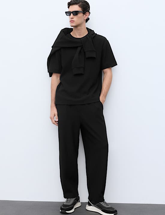 Cotton Rich Oversized Ottoman T-Shirt