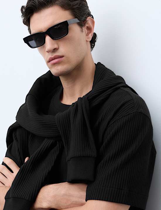 Cotton Rich Oversized Ottoman T-Shirt