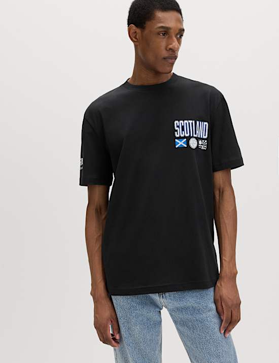 חולצת טי מכותנה טהורה FIFA&trade; Classics סקוטלנד