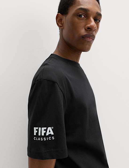 חולצת טי מכותנה טהורה FIFA&trade; Classics סקוטלנד