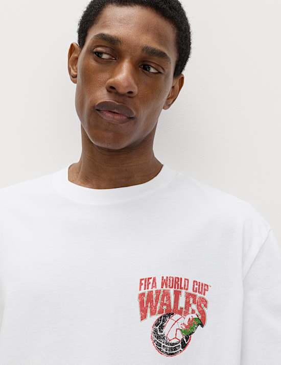 Pure Cotton FIFA&trade; Classics Wales T-Shirt