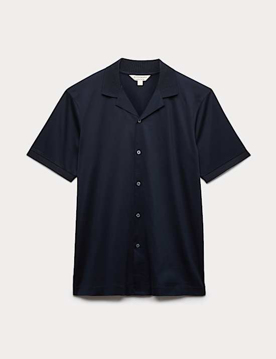 Regular Fit Pure Cotton Short Sleeve Shirt