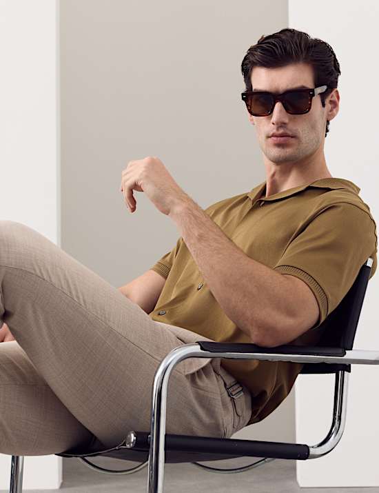 Regular Fit Pure Cotton Short Sleeve Shirt