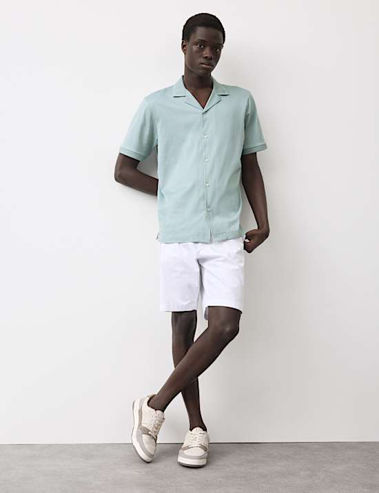 Regular Fit Pure Cotton Short Sleeve Shirt