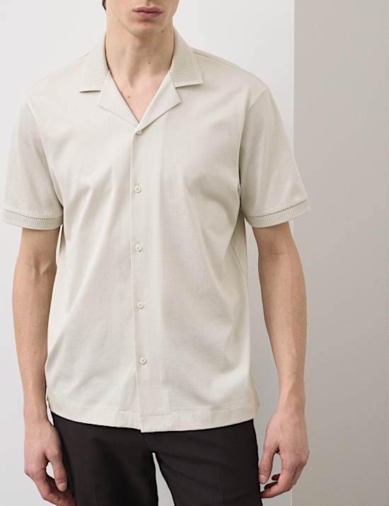 Regular Fit Pure Cotton Short Sleeve Shirt