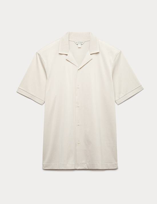 Regular Fit Pure Cotton Short Sleeve Shirt