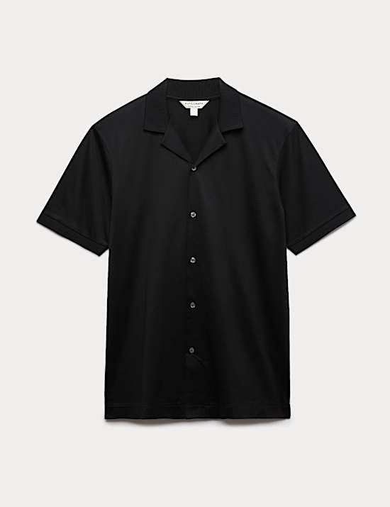 Regular Fit Pure Cotton Short Sleeve Shirt