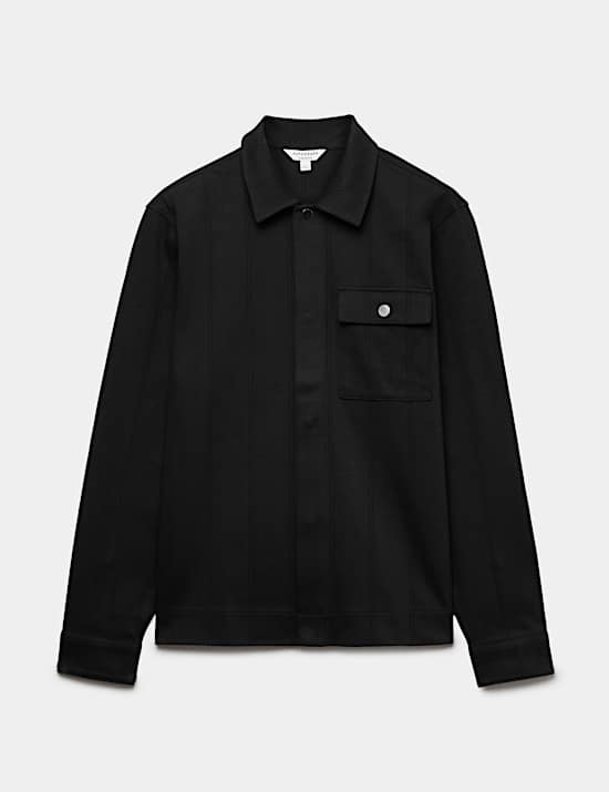 Pure Cotton Drop Needle Overshirt