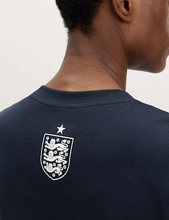 Zuiver katoenen M&S X ENGLAND T-shirt