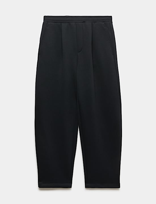 Pantalon de jogging coupe barrel en scuba