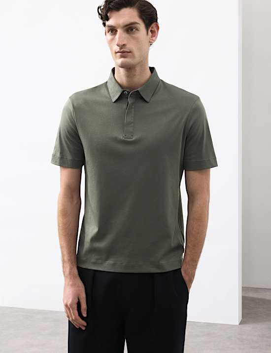 Pure Supima&reg; Cotton Polo Shirt