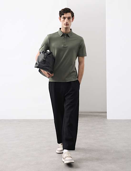 Pure Supima&reg; Cotton Polo Shirt