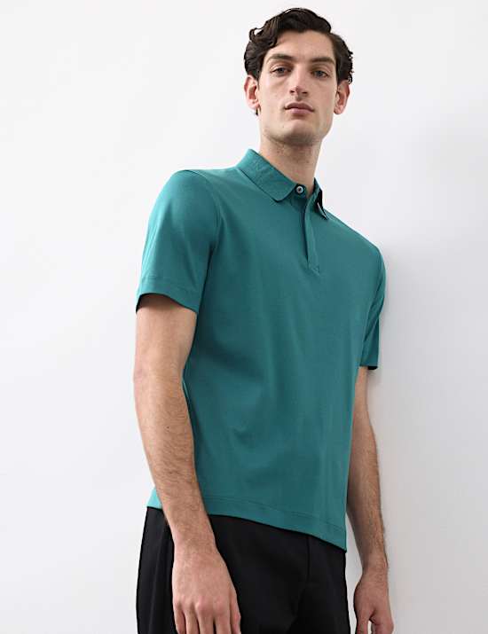 Poloshirt aus reiner Supima®-Baumwolle