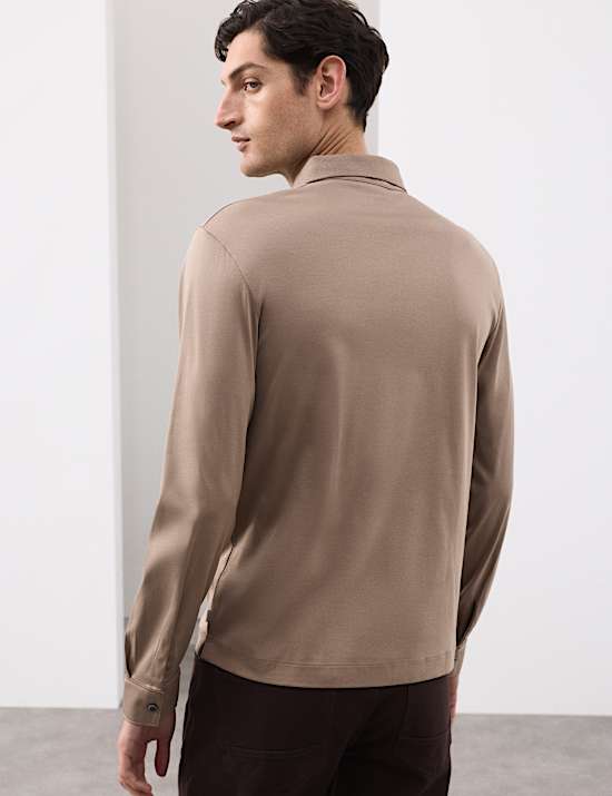 Poloshirt van puur Supima®-katoen