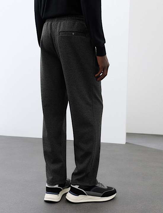 Pantalon de jogging &agrave; taille &eacute;lastique avec laine