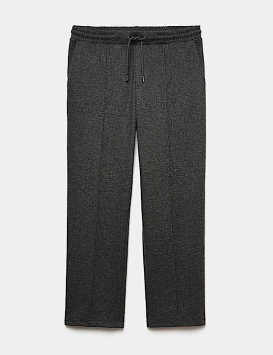 Pantalon de jogging &agrave; taille &eacute;lastique avec laine