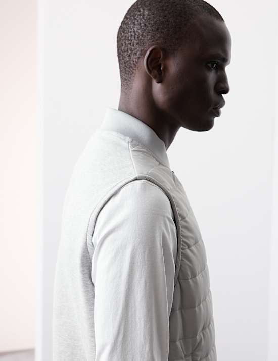 Rompi Lapisan Rajut dengan Ritsleting Bahan Katun Murni dengan Stormwear&trade;