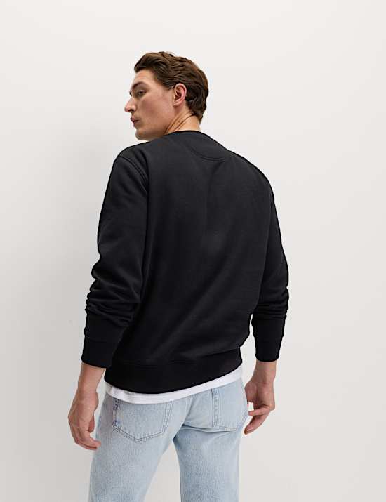 Cotton Rich New York Embroidered Sweatshirt