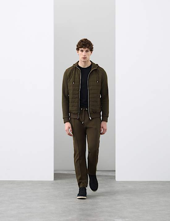 Regenjacke mit Baumwolle, Kapuze und Stormwear™