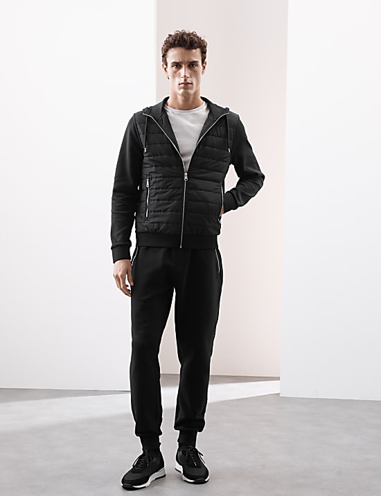 Regenjacke mit Baumwolle, Kapuze und Stormwear™