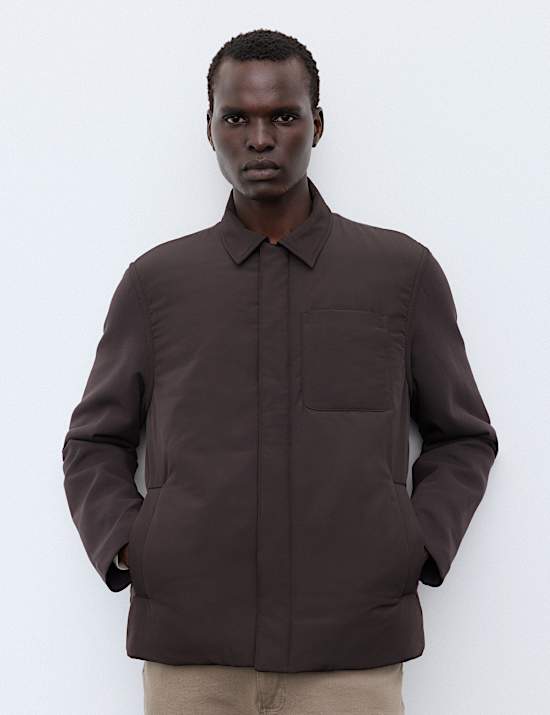 Regular Fit Cotton Rich Hybrid Jacket