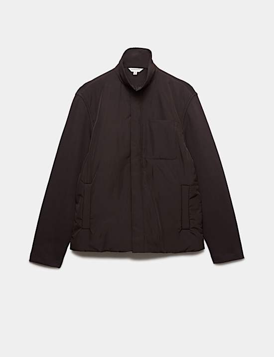 Regular Fit Cotton Rich Hybrid Jacket