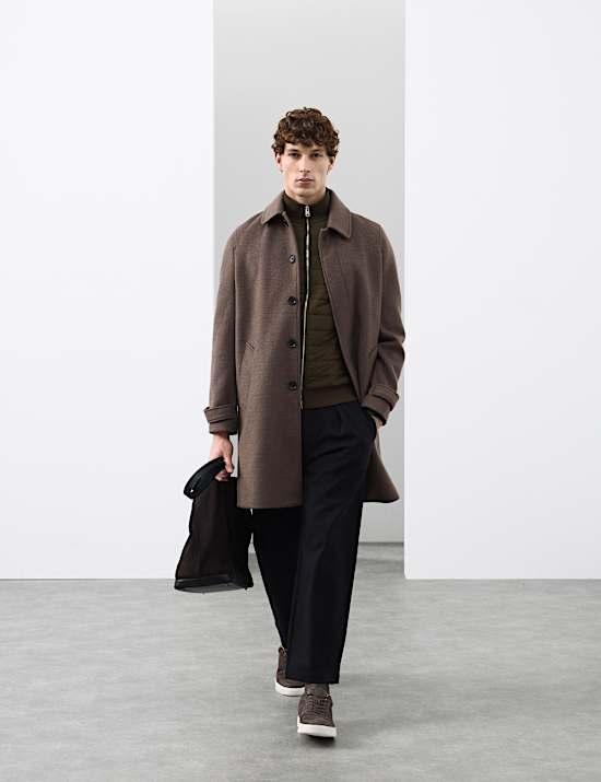 Cotton Rich Zip Up Quilted Jacket