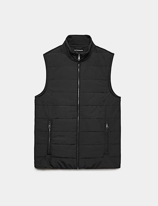Regular Fit Cotton Rich Hybrid Gilet